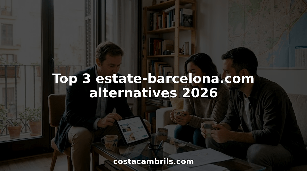 Agent consulting clients in Barcelona apartment