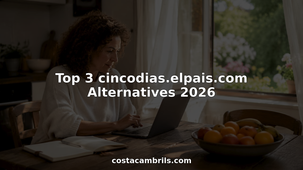 Woman browsing luxury real estate website at home office