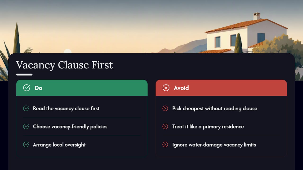 What Actually Matters When You're Insuring a Home You Don't Live In — overview diagram