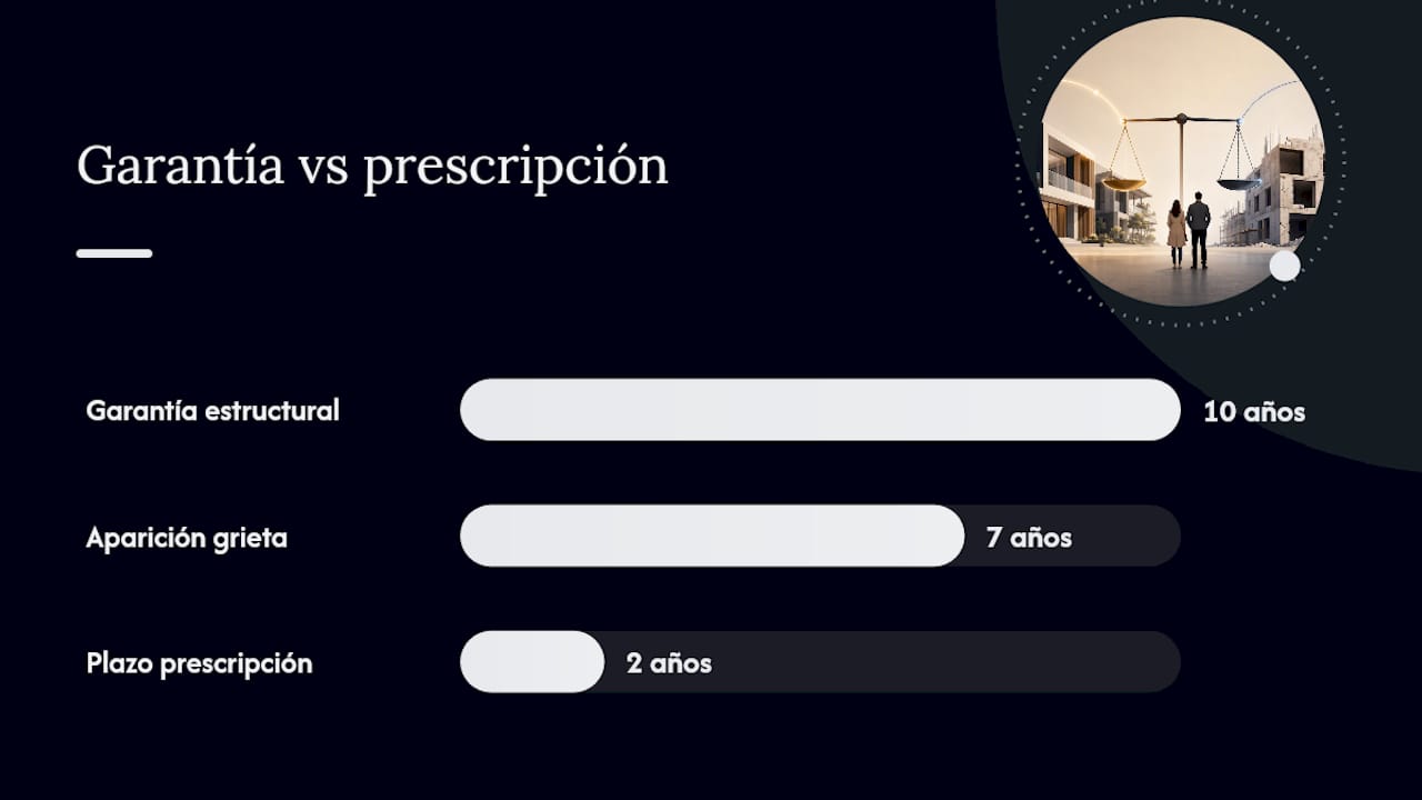 Cronología de garantía y plazos de prescripción