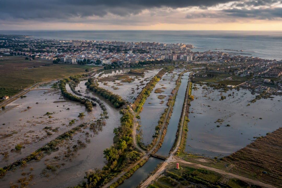 Kambrilso upelis ir miesto užliejamos teritorijos