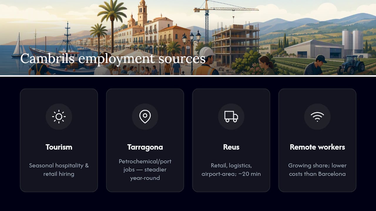 Employment Opportunities and the Local Economy — overview diagram