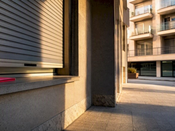Cambrilso urbanistikos pastato įėjimo fragmentas
