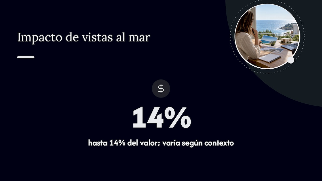 Evidencia empírica y cifras de referencia sobre estudios hedónicos y vistas — overview diagram