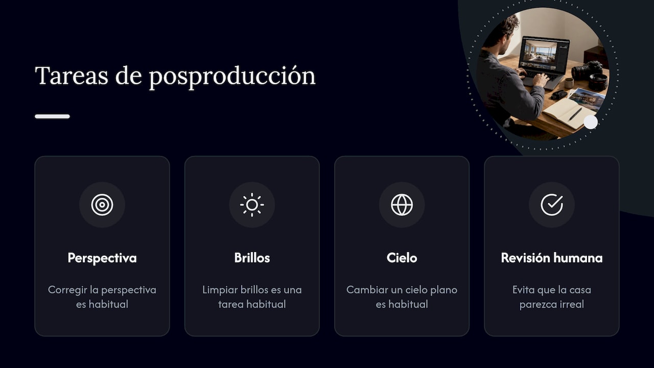 Tareas habituales y revisión de posproducción